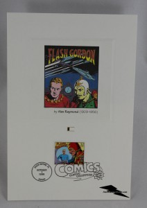 Flash Gordon First Day Issue postage stamp (1995)