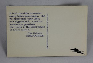 Flash Gordon comment postcard (1976)