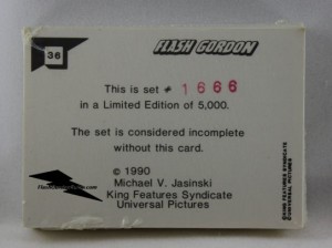 Flash Gordon Serials card set (1992)