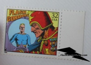 Flash Gordon Memorial Postage Stamp