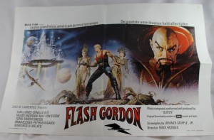 Flash Gordon 1980 Movie - Brussels poster