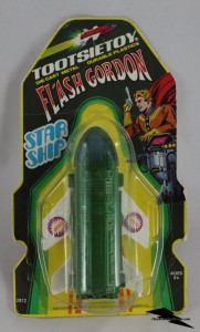 Flash Gordon Starship die cast vehicle